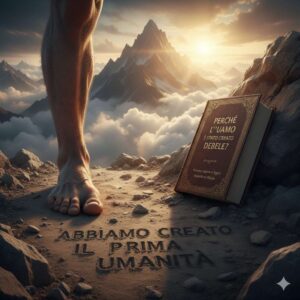Abbiamo creato la prima umanità italiano